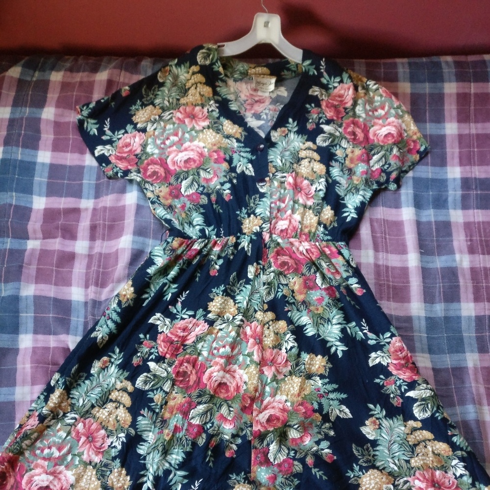 Floral Vintage Dress